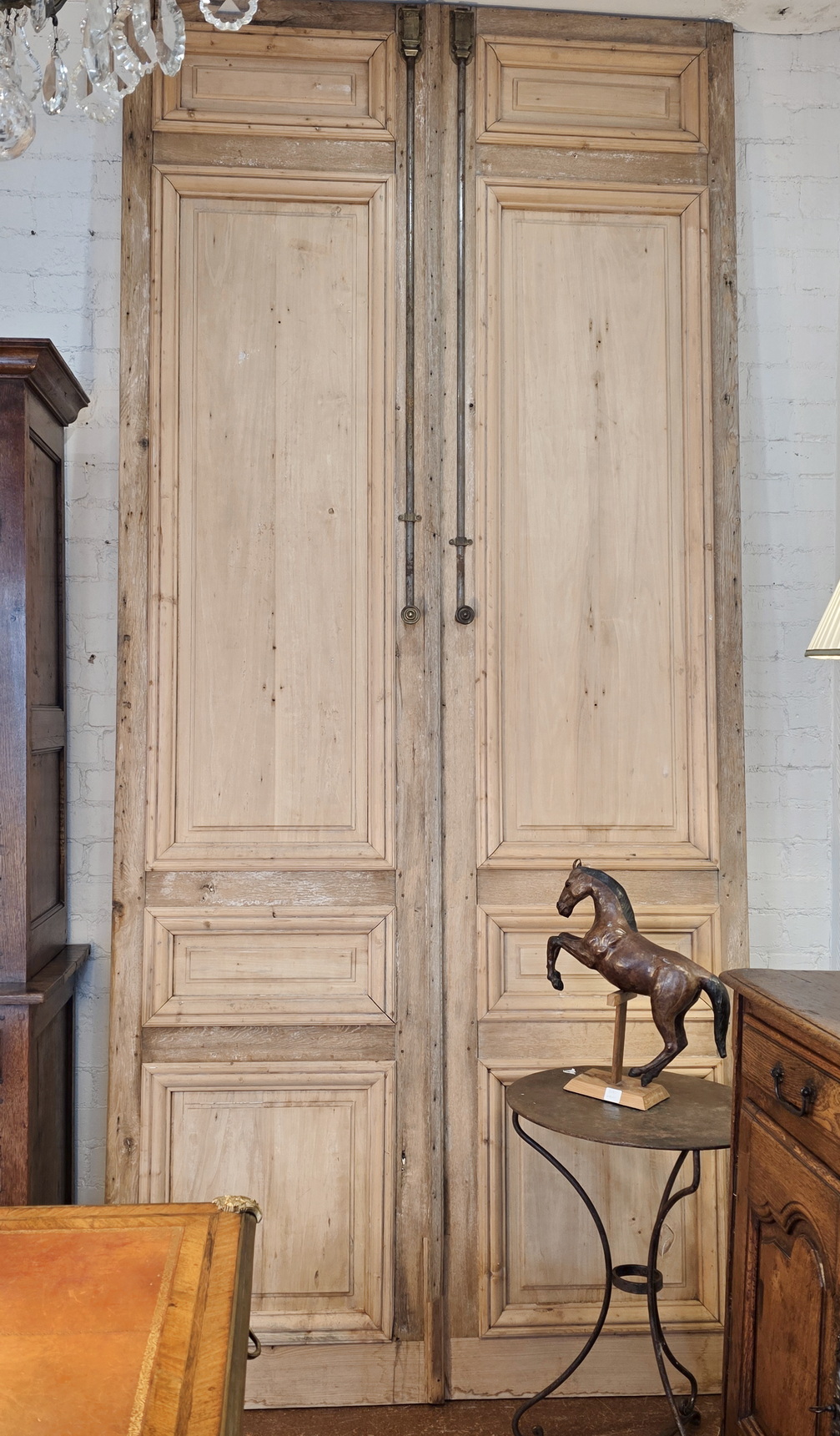 A pair of Internal French Doors 